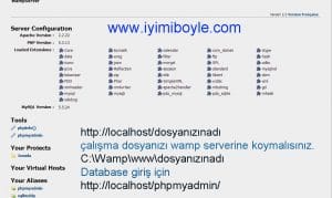 localhost-kullanimi