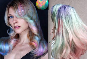 Saçlarda Yeni Trend: Opal Renk Saçlar