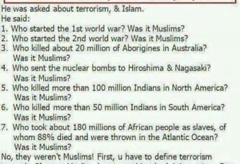 Bir Almanın Canlı Yayında Milyonların Önünde Terörizm ve İslam Hakkındaki Soruya Cevabı