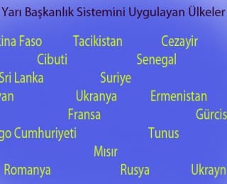 Yarı Başkanlık Sistemi ile Yönetilen Ülkeler