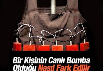 Canlı Bomba Nasıl Anlaşılır?