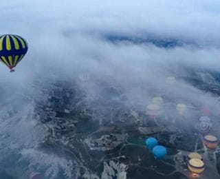 Kapadokya’da Gökyüzünde Aşk Bir Başkadır