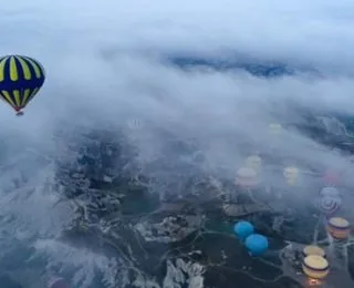 Kapadokya’da Gökyüzünde Aşk Bir Başkadır