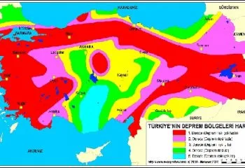 Türkiye’de İllerimize Göre Deprem Riskleri