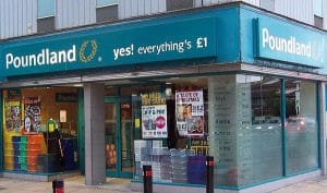 Poundland store