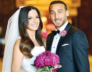 cenk tosun ve eşi
