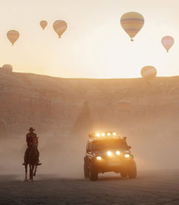 Kapadokya'da Jeep Safari